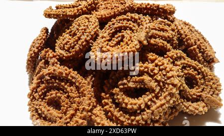 Healthy Chakali or Chakari also called Murukku, murukkulu is popular ...