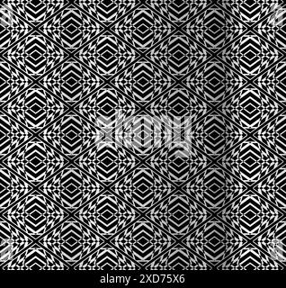 diamond op art pattern vector design illustration Stock Vector