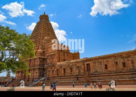 The Brihadeeswarar Temple Thanjavur, Tamil Nadu, India Stock Photo