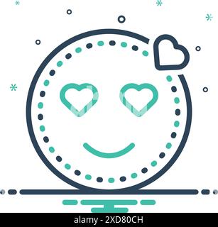 Icon for cool,chilly Stock Vector