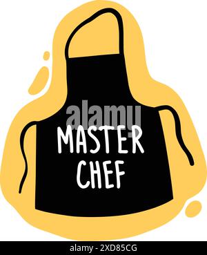 Masterchef Labels Cooking food lettering Master Chef. Kitchen badge logo, baking food ...