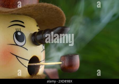 Close up of incense smoker Stock Photo