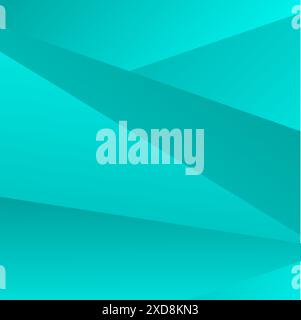 green wallpaper design in gradient style Stock Vector