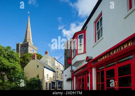 Tenby, Pembrokeshire, Wales. Stock Photo