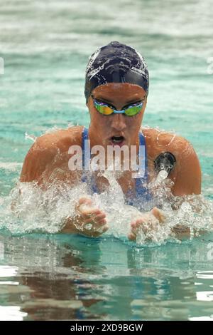 DUHAMEL Cyrielle OF STADE BÉTHUNE HEAT 200 M MEDLEY WOMEN during the French Swimming championships 2024 on June 17, 2024 at Odyssée aquatic complex in Chartres, France - Photo Laurent Lairys / ABACAPRESS.COM Stock Photo