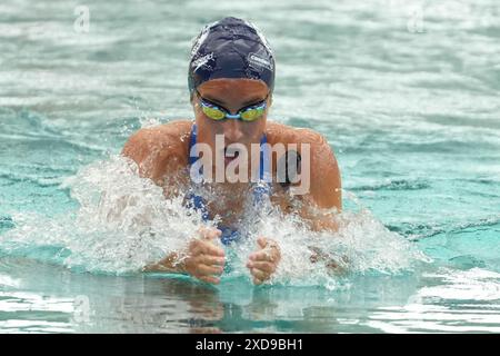 DUHAMEL Cyrielle OF STADE BÉTHUNE HEAT 200 M MEDLEY WOMEN during the French Swimming championships 2024 on June 17, 2024 at Odyssée aquatic complex in Chartres, France - Photo Laurent Lairys / ABACAPRESS.COM Stock Photo