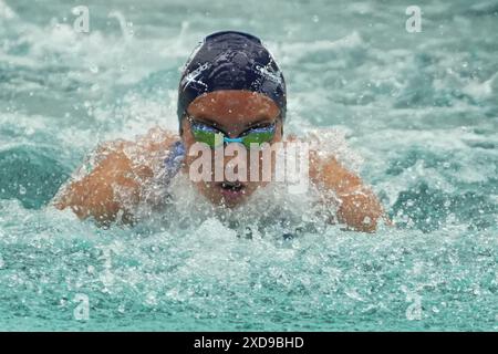 DUHAMEL Cyrielle OF STADE BÉTHUNE HEAT 200 M MEDLEY WOMEN during the French Swimming championships 2024 on June 17, 2024 at Odyssée aquatic complex in Chartres, France - Photo Laurent Lairys / ABACAPRESS.COM Stock Photo