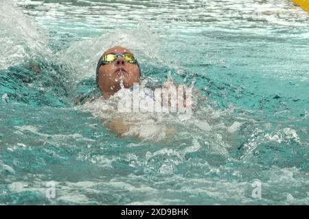 DUHAMEL Cyrielle OF STADE BÉTHUNE HEAT 200 M MEDLEY WOMEN during the French Swimming championships 2024 on June 17, 2024 at Odyssée aquatic complex in Chartres, France - Photo Laurent Lairys / ABACAPRESS.COM Stock Photo