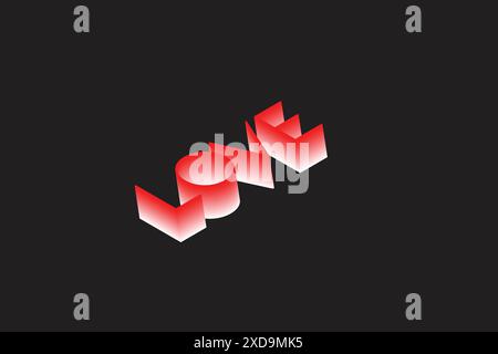 Editable vector text effect Stock Vector