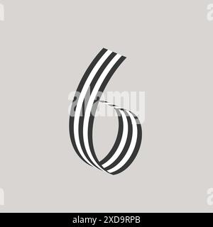 math numbers vector text effect Stock Vector