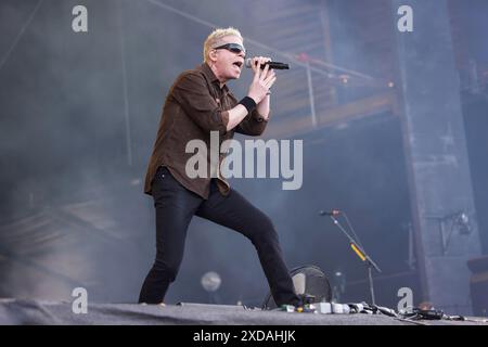 Bryan Dexter Holland, singer of The Offspring at the Copenhell Metal ...