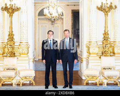 Luxembourg, Luxembourg. 20th June, 2024. Chinese Vice Premier Ding ...