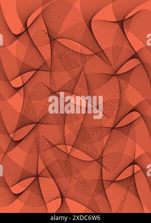 Certificate, diploma background. Illustration of red decorative background. Useful for diploma and certificate. Vector available. Stock Vector