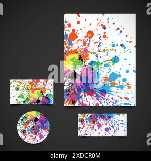 business stationery collateral set for your brand Stock Vector Image ...