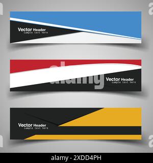 modern banner template vector design illustration Stock Vector