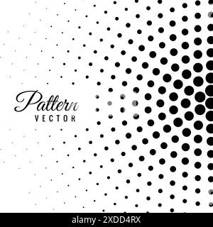 abstract pattern with dots vector design illustration Stock Vector