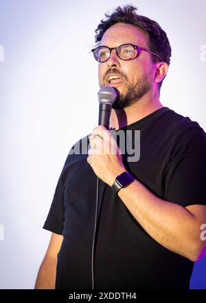 Ross McGrane, Stand Up Comedian, Thameside Theatre, Grays, Essex © Clarissa Debenham (Film Free Photography) / Alamy Stock Photo