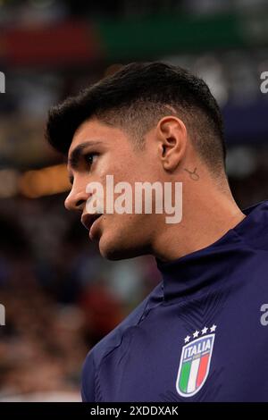 Gelsenkirchen, Germany. 22nd June, 2024. - during the Euro 2024 soccer match between Spain and Italy at the Veltins-Arena Stadion, Cologne, Germany - Thursday 20, June, 2024. Sport - Soccer . (Photo by Fabio Ferrari/LaPresse) Credit: LaPresse/Alamy Live News Stock Photo