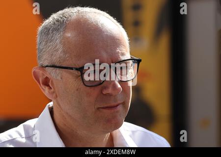 Barcelona, Spain. 22nd June, 2024. Catalunya Circuit Stefano Somenicali (ita) General manager Formula One Group Liberty Media. (Philippe Nanchino/SPP) Credit: SPP Sport Press Photo. /Alamy Live News Stock Photo