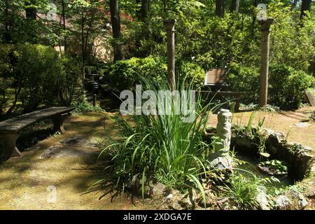 Chase City, VA, USA. Art in MacCallum More Museum and Gardens. Stock Photo