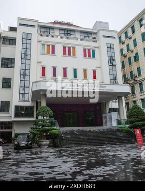 Hanoi, Vietnam - 29 Jan, 2024: The Vietnamese Womens Museum. Hanoi, Vietnam Stock Photo