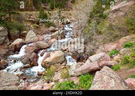 Ocean scenes always help with calmness. Stock Photo