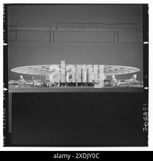 Pan American Airlines, Long Island City. Model XIX. Gottscho-Schleisner Collection Stock Photo