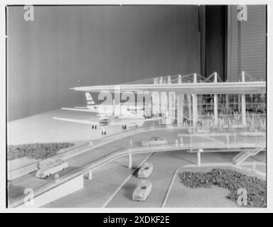 Pan American Airlines, Long Island City. Model VI. Gottscho-Schleisner Collection Stock Photo