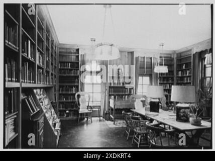 Garden Center, Cleveland, Ohio. Library I. Gottscho-Schleisner Collection Stock Photo