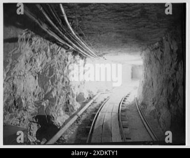 Pittsburgh Plate Glass Co., Columbia Chemical Division. Underground I. Gottscho-Schleisner Collection Stock Photo