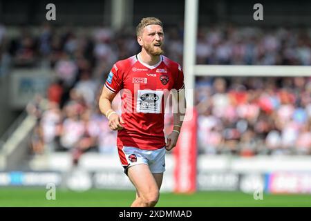 Ethan Ryan of Salford Red Devils during the Betfred Super League Round ...