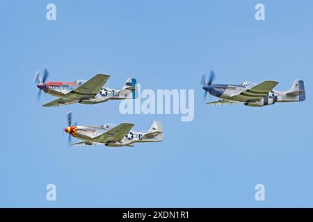 Sywell Airshow, Sywell, Northamptonshire, United Kingdom 22.06.2024 Stock Photo