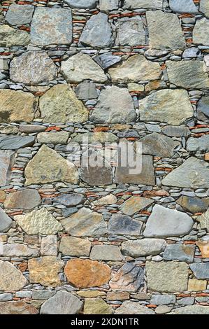 Natural stone granite wall. Seamless texture. Perfect tiled on all sides.2 Stock Photo