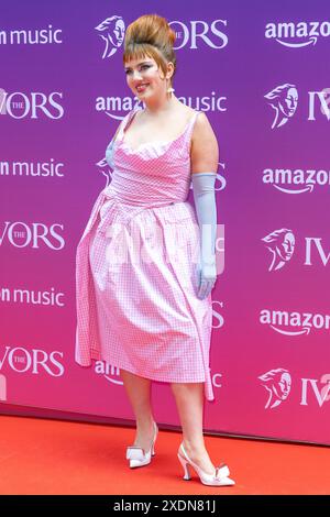 Guest red carpet arrivals at The Ivor Novello Awards 2024 Featuring: CMAT Where: London, United Kingdom When: 23 May 2024 Credit: Phil Lewis/WENN Stock Photo