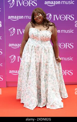 Guest red carpet arrivals at The Ivor Novello Awards 2024 Featuring: Chrissi Where: London, United Kingdom When: 23 May 2024 Credit: Phil Lewis/WENN Stock Photo