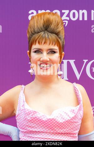 Guest red carpet arrivals at The Ivor Novello Awards 2024 Featuring: CMAT Where: London, United Kingdom When: 23 May 2024 Credit: Phil Lewis/WENN Stock Photo