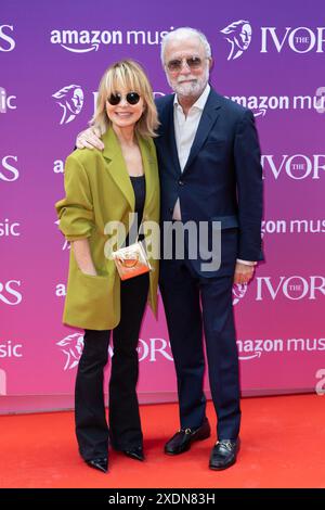 Guest red carpet arrivals at The Ivor Novello Awards 2024 Featuring: Lulu Where: London, United Kingdom When: 23 May 2024 Credit: Phil Lewis/WENN Stock Photo