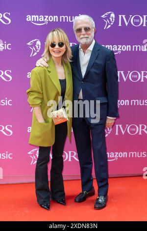 Guest red carpet arrivals at The Ivor Novello Awards 2024 Featuring: Lulu Where: London, United Kingdom When: 23 May 2024 Credit: Phil Lewis/WENN Stock Photo