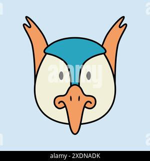Pheasant icon. Animal head vector. Agriculture sign. Graph symbol for your web site design, logo, app, UI. EPS10. Stock Vector