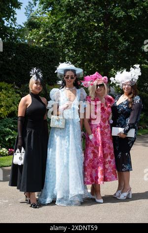 Racegoers On Day Four Of Royal Ascot At Ascot Racecourse Berkshire racegoers-on-day-four-of-royal-ascot-at-ascot-racecourse-berkshire