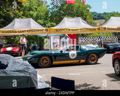 Castellarquato, Italy - June 22nd 2024 Silver Flag event , Classic ...