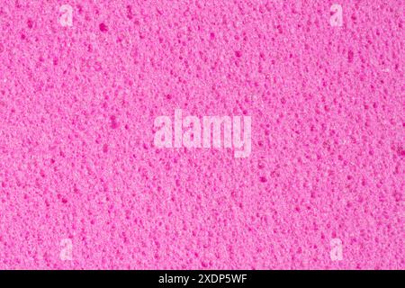 Pink ethylene vinyl acetate EVA with porous surface. Stock Photo