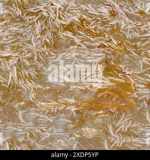Yellow marble texture with creative white pattern. Seamless tile ready. Stock Photo