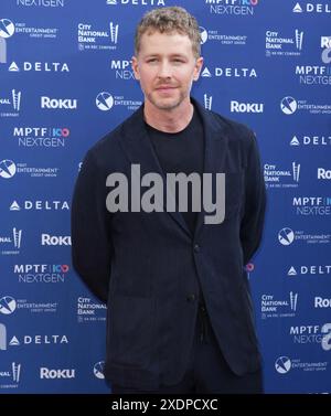 Los Angeles, USA. 23rd June, 2024. Josh Dallas arrives at the MPTF NextGen Summer Party held at Neuehouse Hollywood in Los Angeles, CA on Sunday, June 23, 2024. (Photo By Sthanlee B. Mirador/Sipa USA) Credit: Sipa USA/Alamy Live News Stock Photo