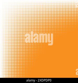 checkered pattern background with increasingly thinning thickness Stock Vector