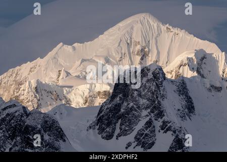 Antarctica landscape. Mountain in Antarctica Stock Photo