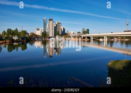 geography / travel, Austria, Vienna, view at Vienna skyline, ADDITIONAL-RIGHTS-CLEARANCE-INFO-NOT-AVAILABLE Stock Photo