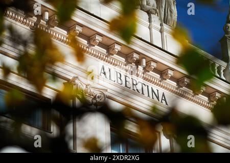 geography / travel, Austria, Vienna, view at Albertina museum in autumn, ADDITIONAL-RIGHTS-CLEARANCE-INFO-NOT-AVAILABLE Stock Photo