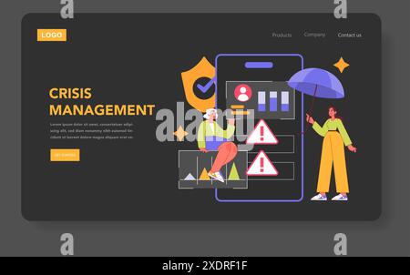 Cybersecurity management infographic chart design template Stock Vector ...