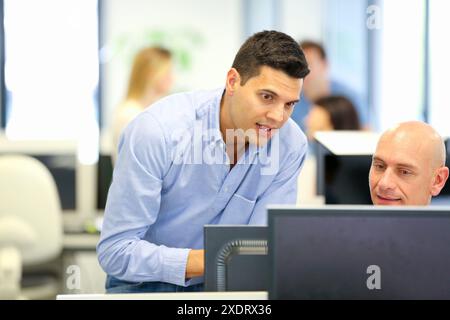 Executives. Office. Stock Photo